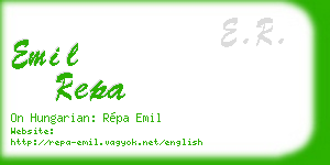 emil repa business card